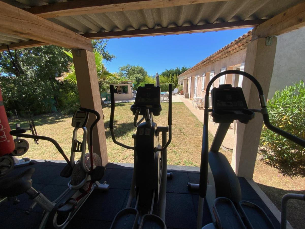 Villa Climatisee, Piscine Privee Chauffee, Fitness Proche Cannes, Frejus, St Raphael, Grasse Montauroux Luaran gambar